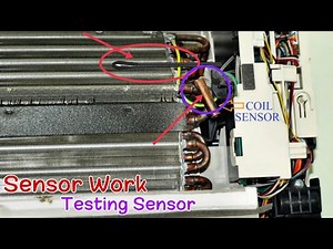 How To Work Room Temperature Sensor || How To Testing Split Ac All Sensor