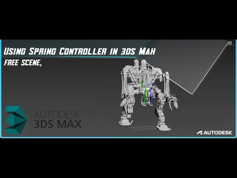 Using Spring Controller. 3ds Max