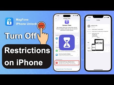 How to Turn Off Restrictions on iPhone (Screen Time, MDM, Forgot Passcode Fix!)