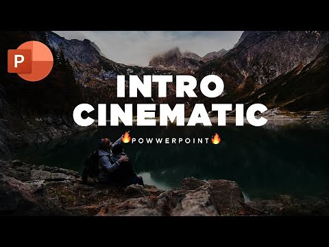 Hướng dẫn làm INTRO CINEMATIC với Powerpoint chuyên nghiệp // Nguyễn Ngọc Dương