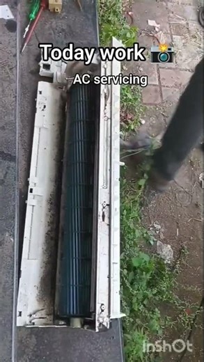 today work 📸AC servicing& installing,washing machine, fridge 🥰 #travel #explore #youtube #shorts #yt
