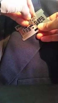 USAF collar insignia. military medals, ribbons. Uniform tool. Pin-iT Card. Air Force uniform tool