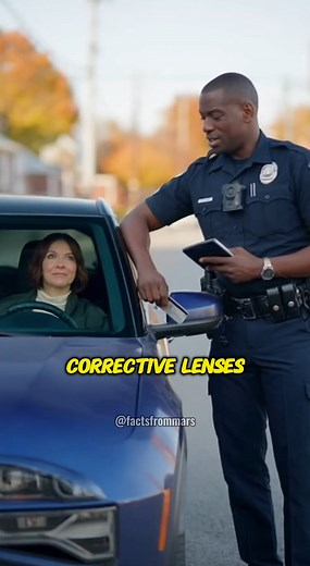 She said to police officer "I have contacts" 😱🤣 #fblifestyle | Facts From Mars
