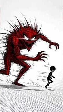 The Red Pen: A Stickman Horror Story #horroranimation #scary #scary #sprygum