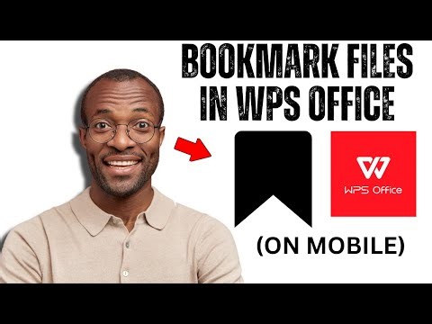How To Bookmark Documents In WPS Office Mobile App