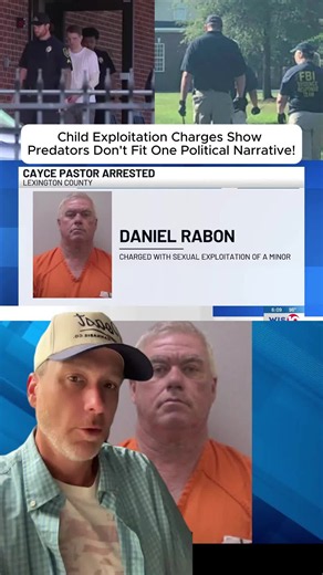 A South Carolina pastor has been charged with third-degree sexual exploitation of a minor after investigators alleged they found dozens of illegal image and video files on his cellphone. The case is a reminder that child exploitation offenders come from every race, profession,and background and that crime should never be reduced to stereotypes. #ChildProtection #SouthCarolina #CrimeNews #Justice #BreakingNews