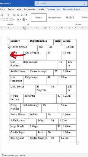 Tutorial for fixing a messed-up table in Word #yerrihz #word #microsoft