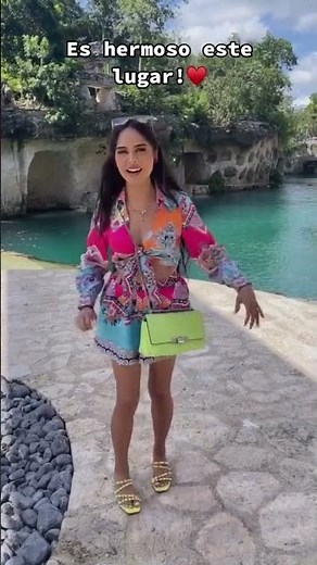 Beautiful Place Travel Vlog 🌴 Stunning Nature View & Summer Outfit Inspiration | Fashion Travel Reel
