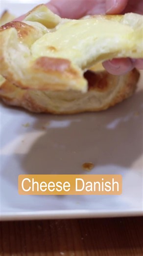 Easy Cheese Danish #recipe #danish #breakfast #fyp