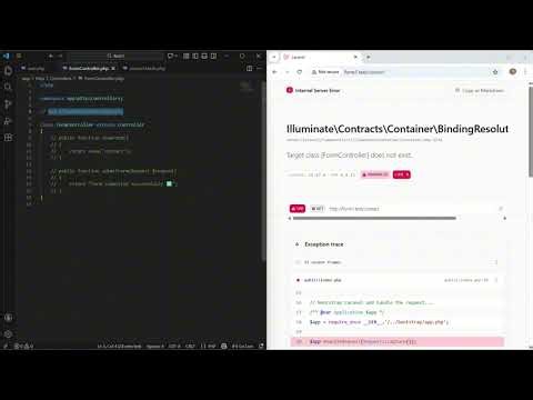 Build Your First Laravel Form (Route, Controller, Blade)