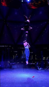 Hair to teeth #strapsduo #circus #hairhanging #ironjaw #dentalhanging