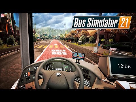 BUS SIMULATOR 21 - NOVO SIMULADOR DE ÔNIBUS | PC Volante Logitech G923