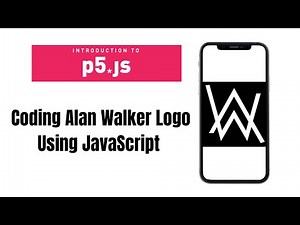 Alan Walker's logo using javascript