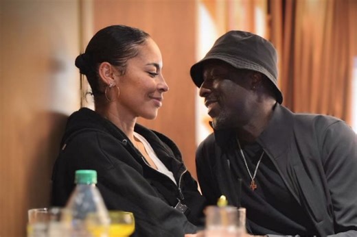 Allison Feaster enjoys art gallery date with beau Milton Newton at EXPO Chicago on special occasion