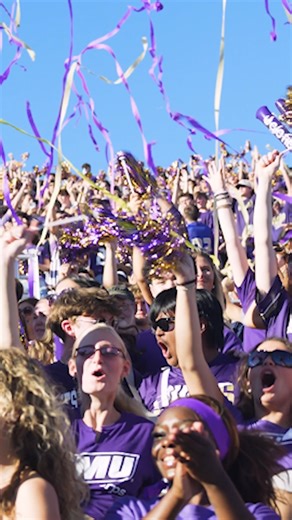 From our campus to your living room, we're always ready for game day. 💜🏈 Who's excited to root for the Dukes tonight?! | James Madison University