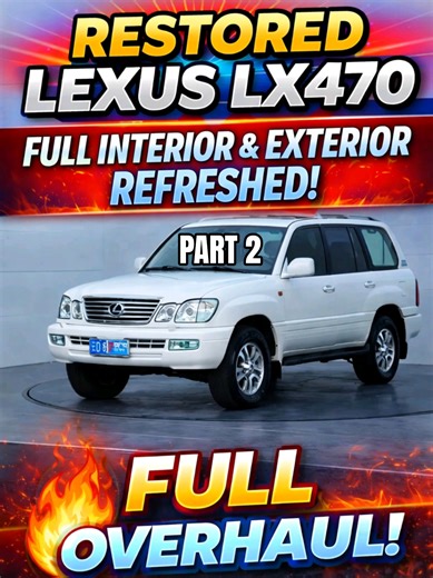 Lexus LX470 Extreme Restoration: Part 2