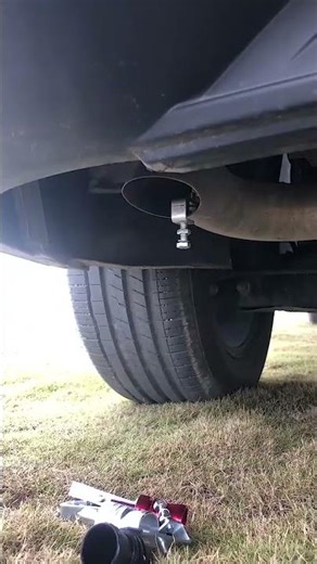 Installing a Turbo Sound Exhaust Whistle! 🔊 #carhacks #viral #shorts #shortsfeed