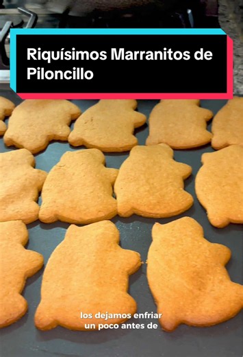 Receta Fácil: Marranitos de Piloncillo