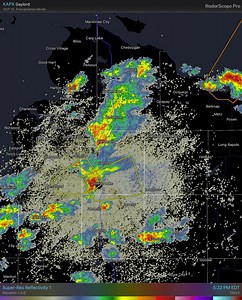 23K views · 99 reactions | 5:30 Radar Update: Stronger storm turned right and is now moving along south Otsego County. Hail up to inch inch and wind gusts up to 60 mph are still possible with this storm. #miwx | US National Weather Service Gaylord Michigan | Facebook
