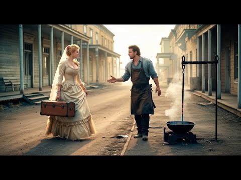 Mail Order Bride Abandoned in a Ghost Town — Until a Blacksmith Stepped Out and Changed Her Fate