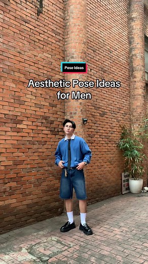 Aesthetic Pose Ideas for Men✨ You can use these poses to make your ig feed look aesthetic. Save this so you can use it for your reference! #poses #poseideas #aestheticposes #fashiontiktok #tiktokfashion #fypシ
