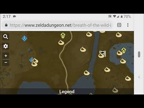 Breath Of The Wild Interactive Map | Ryan Olsen