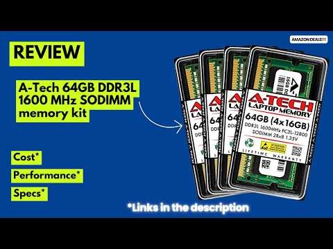 A-Tech 64GB DDR3L 1600MHz RAM Upgrade Review (2026) 🚀 Massive Laptop Performance Boost!