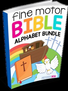 Fine Motor Bible ABC Bundle - The Crafty Classroom