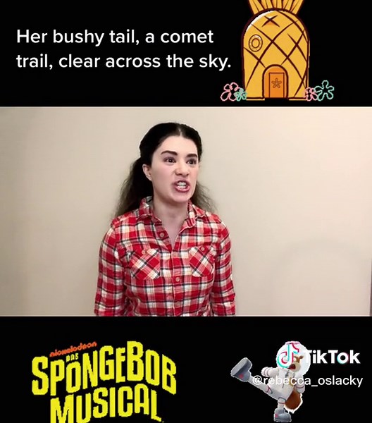 Sandy from SpongeBob The Musical: A New Dream Role!