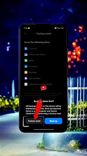 How to reset redmi phone from setting? Redmi phone ko reset kaisekare#reset#settings#redmi
