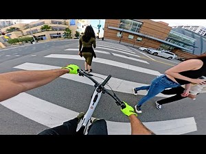 RIDING MY MTB ON MASSIVE URBAN STAIR DOWNHILLS IN LA