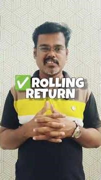 Mutual Fund Returns Explained | #CAGR, #XIRR, #Absolute & #Rolling return #ytshorts