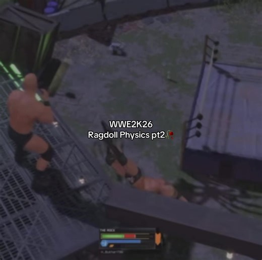 WWE2K26 RAGDOLL PHYSICS | #wwe #wwe2k26 #funny #viral #fyp | ragdoll