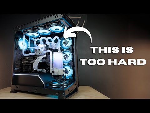 Custom Loop Water Cooling on a budget ft. intel i5-13600K | RTX 3070