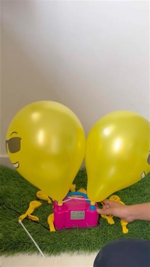 Ultimate Emoji Balloon Pop! Electric Machine #poppballons #balloon