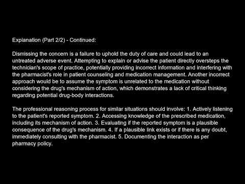 Pharmacy Technician Certification Exam PTCE Free Practice Test And Answers Updated