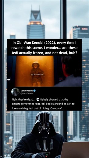 Those Jedi Aren’t Frozen... They're Dead 💀 #starwars