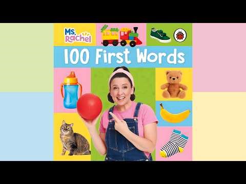 Ms Rachel 100 First Words 📚 | Educational Read Aloud for Kids | Learn to Talk & Build Vocabulary 🧠✨