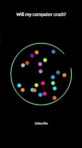 Relaxing Rotating Balls in 4K