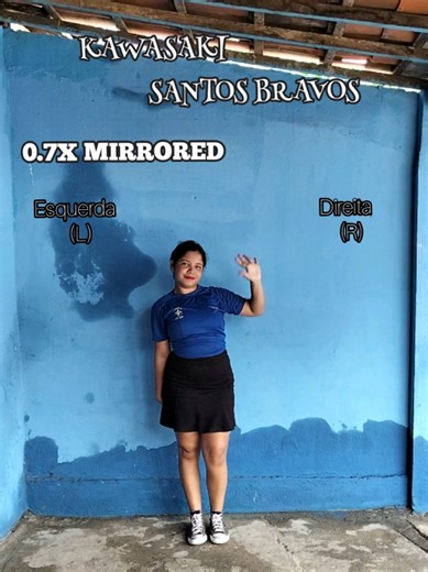 Slow and Mirrored Dance Tutorial for Kawasaki by Santos Bravos