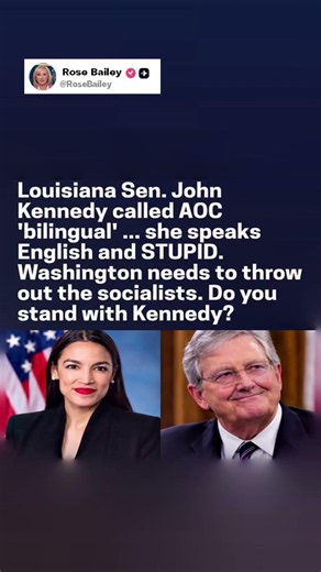 John Kennedy’s Brutal AOC Line Resurfaces #uspolitics #breakingnews #USnews