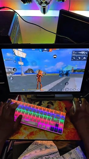 how to play ff in mobile with keyboard and mouse#freefire#ffshortsvideo #gaming #gamer #free