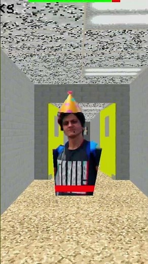 Berke Ağıllı Basics Birthday Bash Jumpscare - Baldi Basics Mod