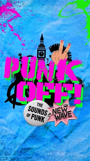 🎸Punk Off – The Sounds Of Punk And New Wave🤘 Coming to Malvern Theatres, a one-of-a-kind live show that reignites the raw energy of punk and new wave. With music from Blondie, The Clash, Ramones and more. It’s loud, unapologetic, and built to blow the roof off. Unfiltered, untamed, unapologetically punk. 📆 Wed 28th Jan '26 Book now: https://malvern-theatres.co.uk/event/punk-off-the-sounds-of-punk-new-wave/ @soundsofpunkandnewwave | Malvern Theatres