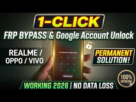 Oppo F9 / F9 Pro FRP Bypass 2026 | One Click Permanent Unlock (No Back Open)