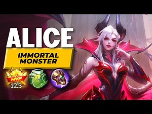 EXP TERROR: The Unkillable Vampire | Solo-Q ALICE Build & Gameplay