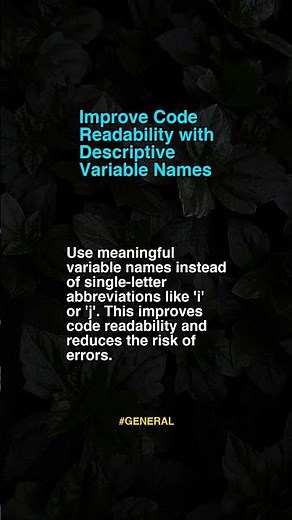 Improve Code Readability With