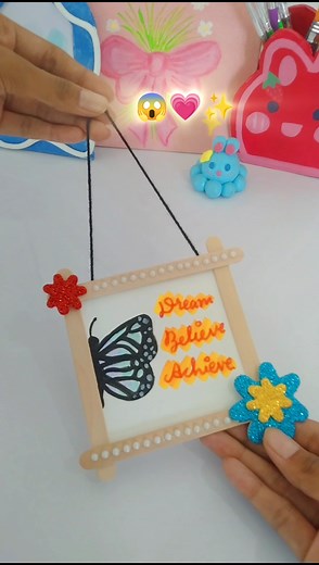 DIY😱Wall Decor craft idea in Tamil⁉️ #diy #reuse