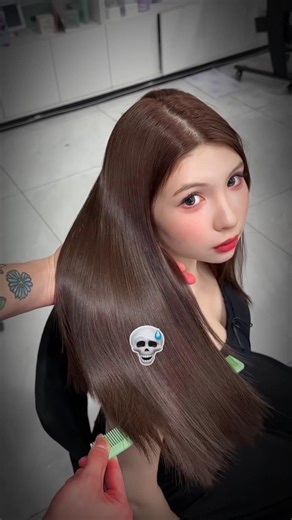 ☠️🔥😱new power of hair colour 🔥#short #video#haircolor #hairstyle