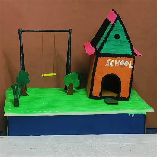 “DIY School Project – Made at Home”#shorts#craft#creative